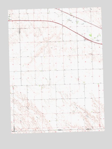 Lodgepole SE, NE USGS Topographic Map