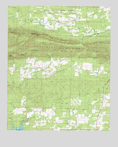 Lodi, AR USGS Topographic Map