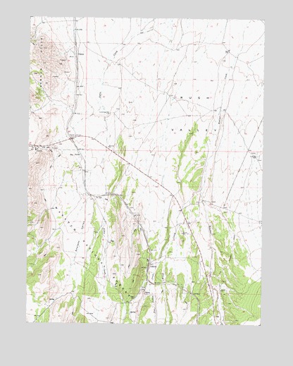 Lofgreen, UT USGS Topographic Map