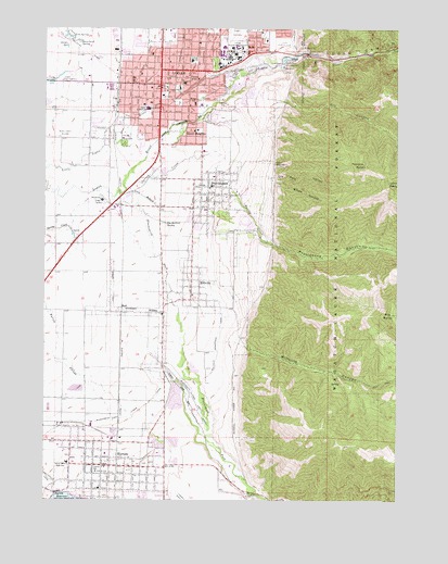 Logan, UT USGS Topographic Map