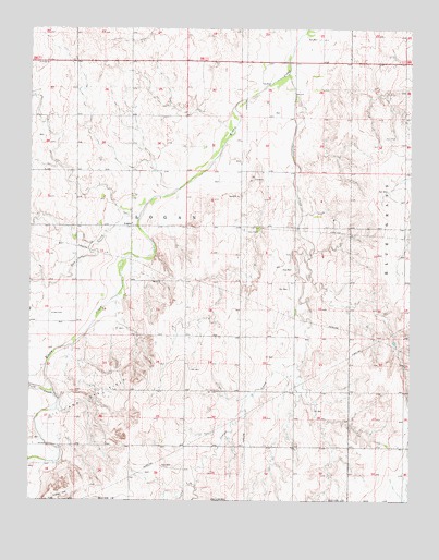 Logan, OK USGS Topographic Map
