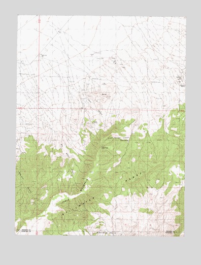 Logan Peak, NV USGS Topographic Map
