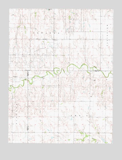 Logan SE, KS USGS Topographic Map