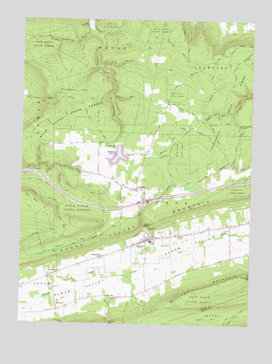 Loganton, PA USGS Topographic Map