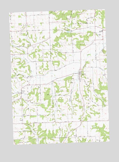 Loganville, WI USGS Topographic Map