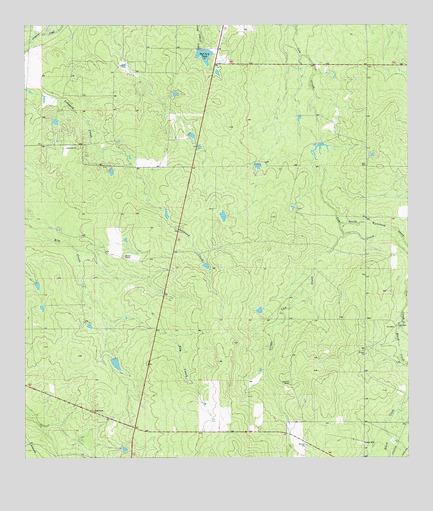 Loma Alta NE, TX USGS Topographic Map