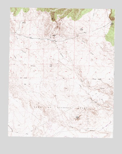 Loma Machete, NM USGS Topographic Map