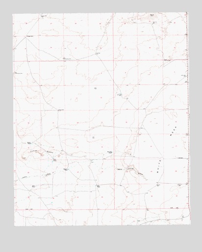 Lomas Gatos, NM USGS Topographic Map