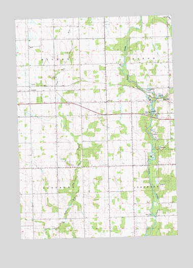 Lombard, WI USGS Topographic Map