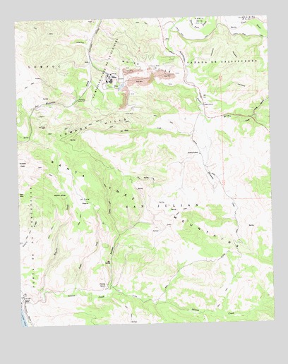 Lompoc Hills, CA USGS Topographic Map
