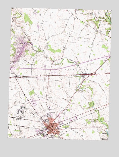 London, OH USGS Topographic Map