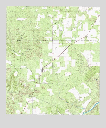 London, TX USGS Topographic Map