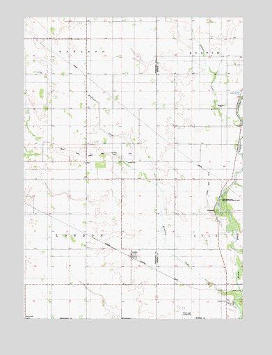 London, MN USGS Topographic Map