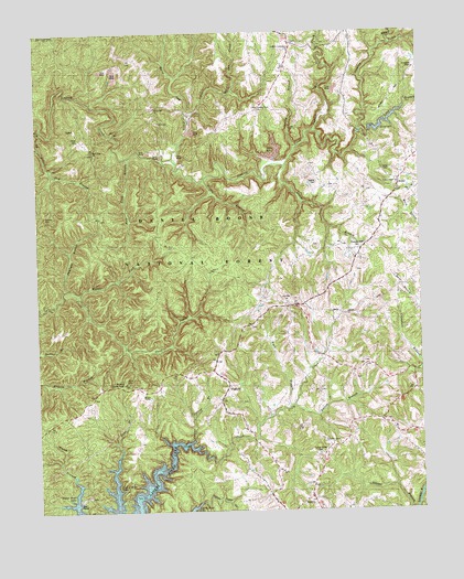 London SW, KY USGS Topographic Map