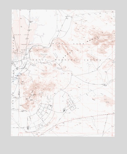 Lone Butte, CA USGS Topographic Map