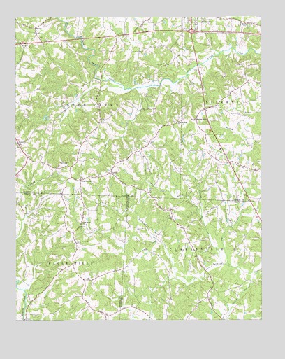 Lone Hickory, NC USGS Topographic Map