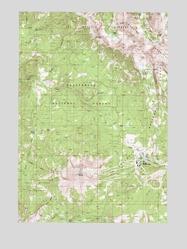 Lone Mountain, MT USGS Topographic Map