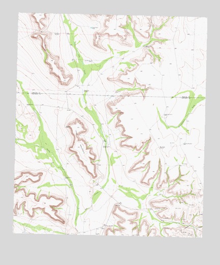 Lone Mountain, TX USGS Topographic Map