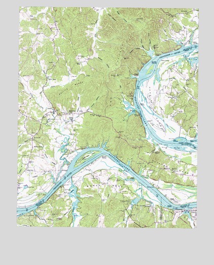 Bath Springs, TN USGS Topographic Map