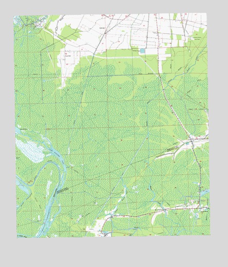 Lone Star, LA USGS Topographic Map