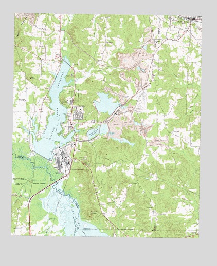Lone Star, TX USGS Topographic Map