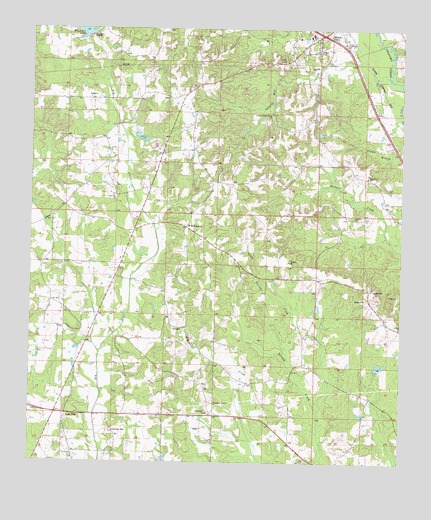 Lone Star, MS USGS Topographic Map