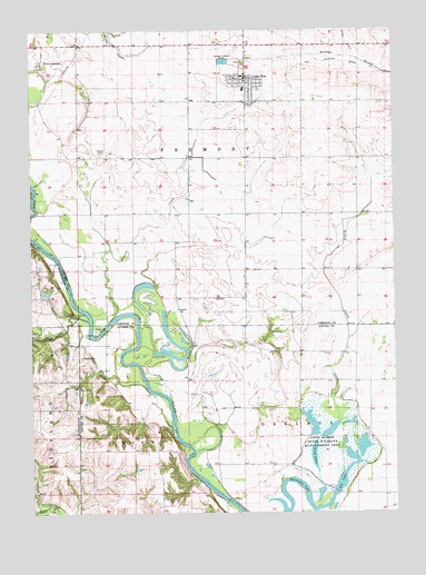 Lone Tree, IA USGS Topographic Map