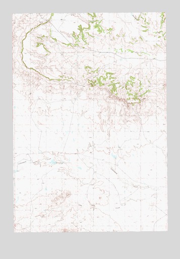 Lone Tree Creek, MT USGS Topographic Map