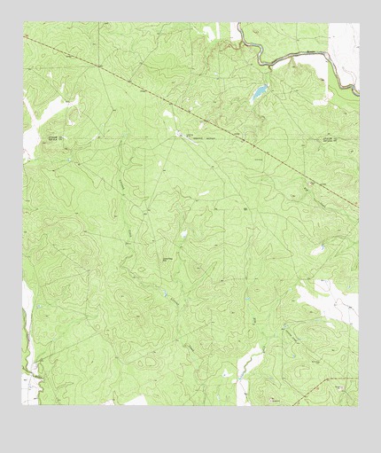 Lone Tree Hill, TX USGS Topographic Map