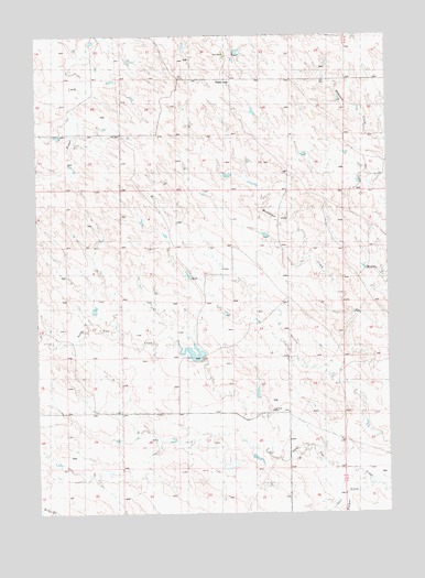 Lone Tree Ranch, NE USGS Topographic Map