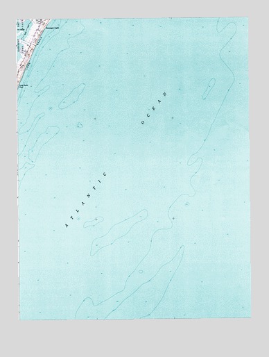 Long Beach NE, NJ USGS Topographic Map