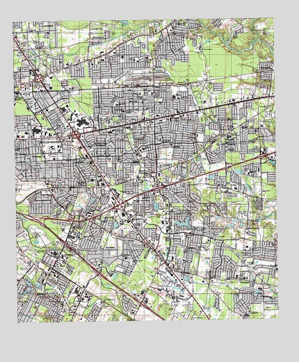 Baton Rouge East La Topographic Map Topoquest