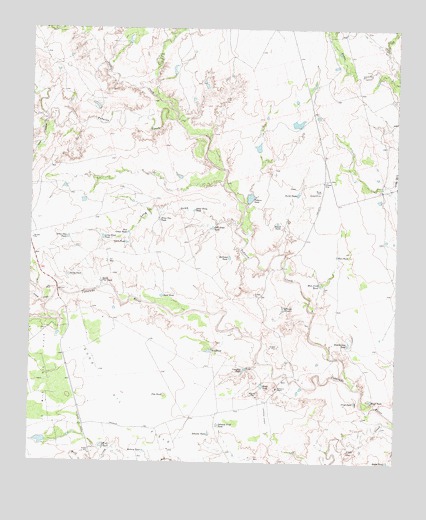 Long Draw, TX USGS Topographic Map