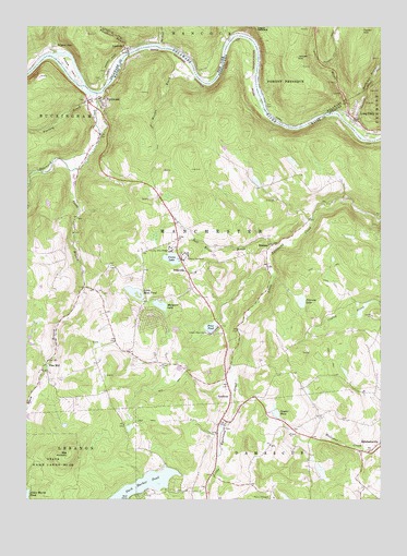Long Eddy, NY USGS Topographic Map