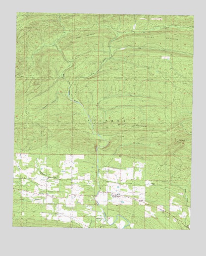 Battiest, OK USGS Topographic Map