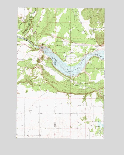 Long Lake, WA USGS Topographic Map