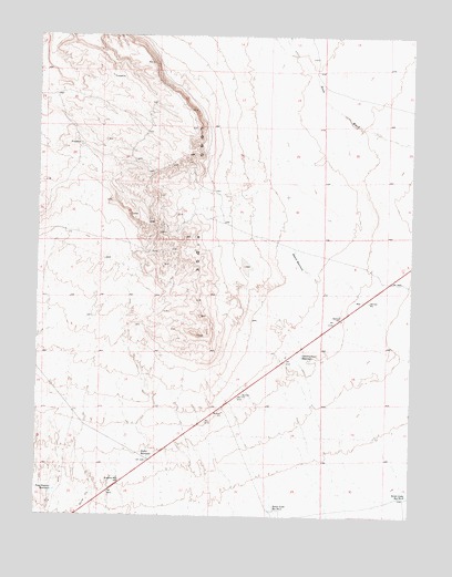 Long Ridge, UT USGS Topographic Map