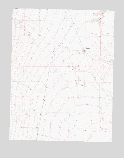 Long Ridge Reservoir, UT USGS Topographic Map