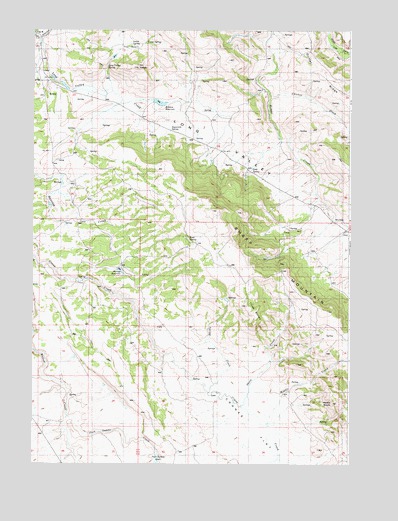 Long Valley, ID USGS Topographic Map