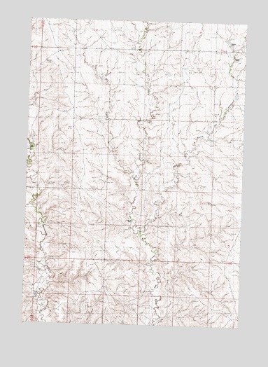 Longbrake Ranch, SD USGS Topographic Map