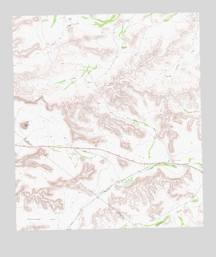 Longfellow, TX USGS Topographic Map