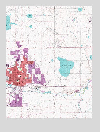 Longmont, CO USGS Topographic Map