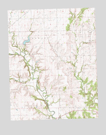 Longton NW, KS USGS Topographic Map