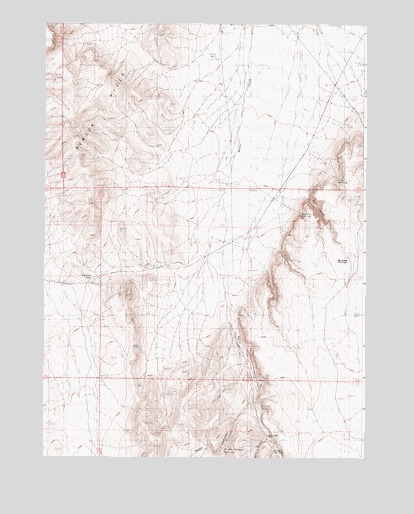 Battle Creek Ranch, OR USGS Topographic Map