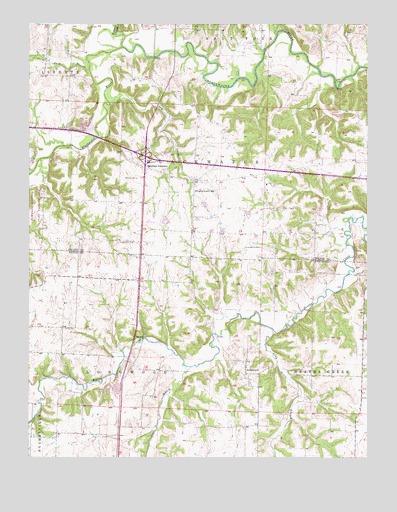 Longwood, MO USGS Topographic Map