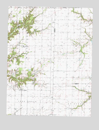 Loogootee, IL USGS Topographic Map