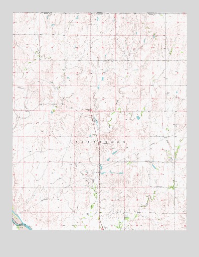 Lookout, OK USGS Topographic Map