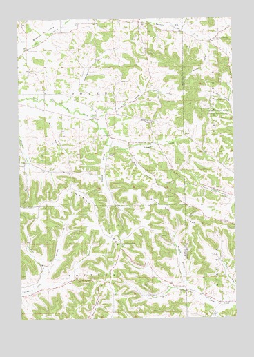 Lookout, WI USGS Topographic Map