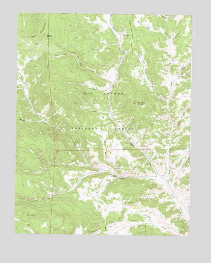 Lookout Mountain, CO USGS Topographic Map