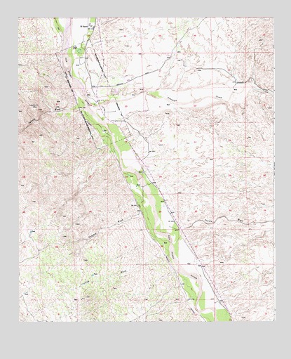 Lookout Mountain, AZ USGS Topographic Map